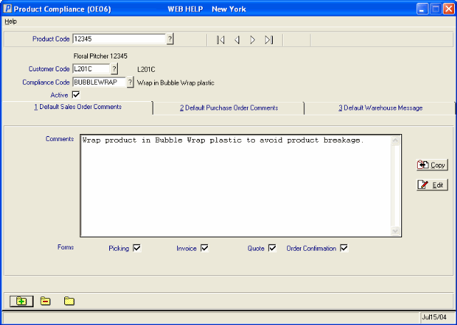 Product Compliance (OE06)