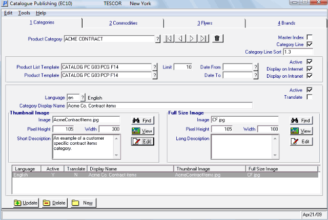 EC10/Categories