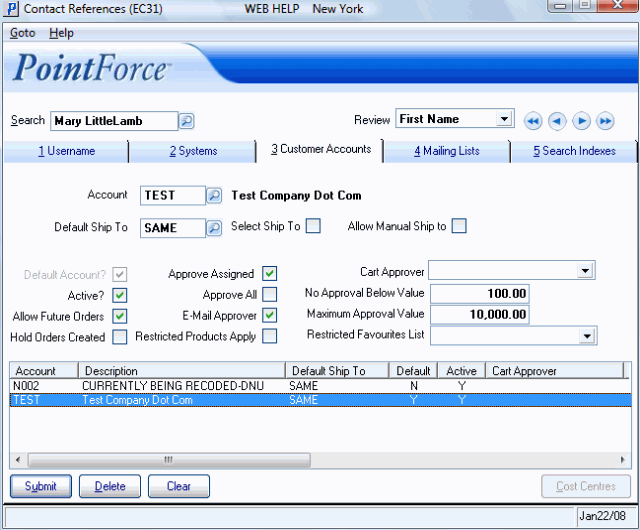 EC31/Customer Accounts folder