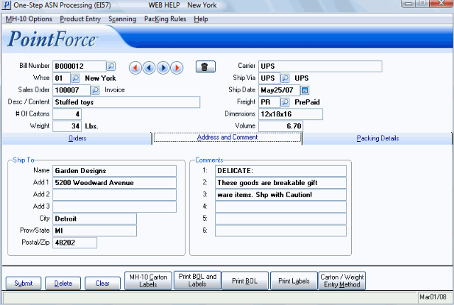 EI57/Address folder