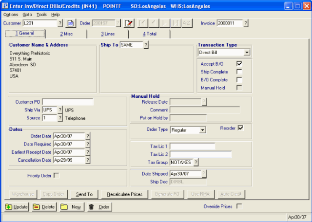  Invoicing-General 