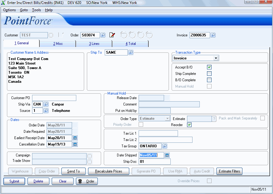  Invoicing-General 