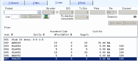 To Ship From Components