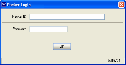 Login Window