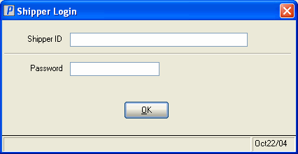 Login Window