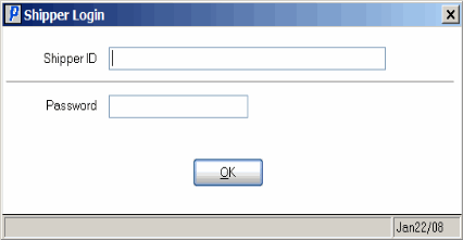 Login Window