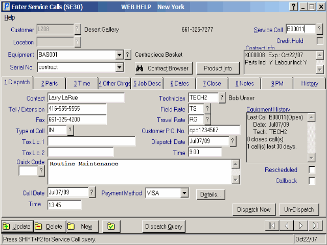 SE30/Dispatch